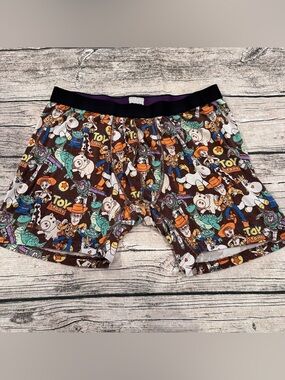 MeUndies Toy Story Brown Multicolor Character Boxer Briefs 5” Size XL